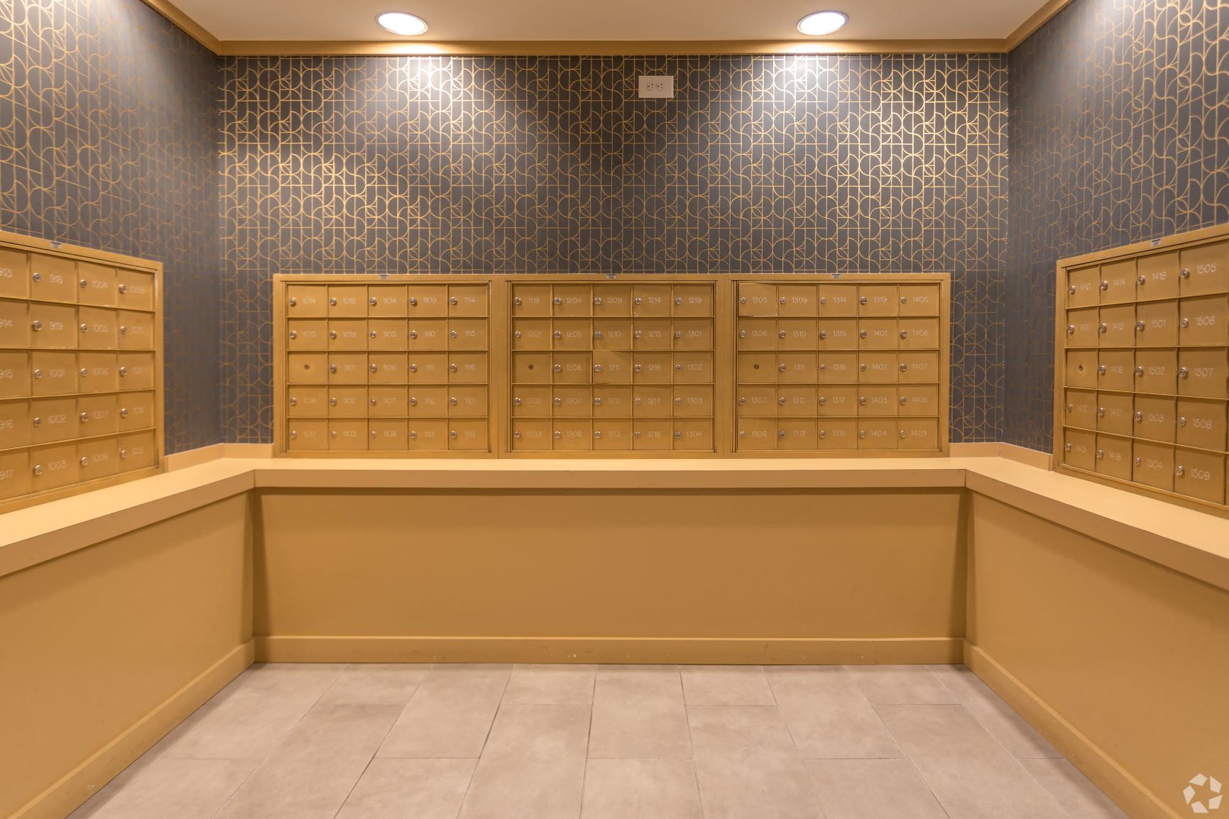 Locker Room at The Redwood, Baltimore, Maryland