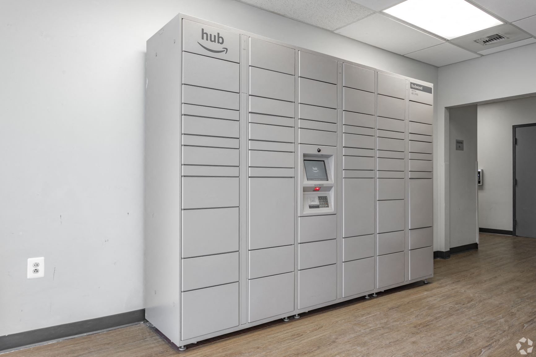 Package Locker at The Redwood, Baltimore, 21201