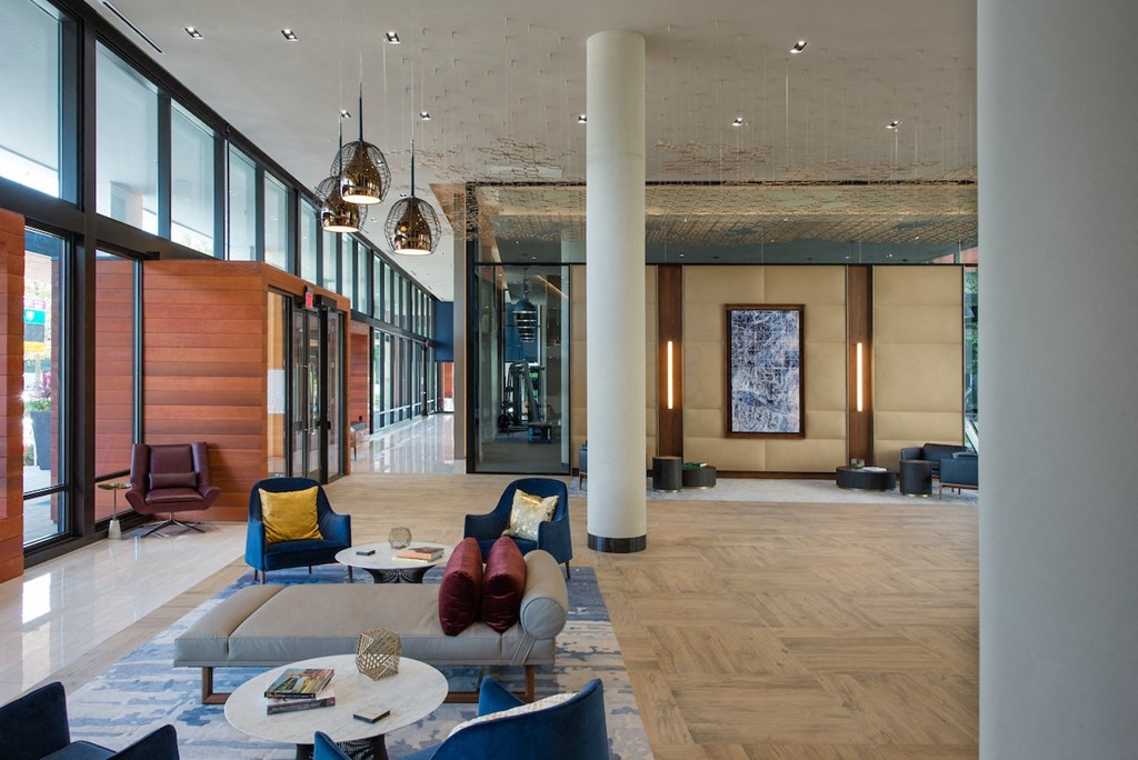 Lobby at Highgate at the Mile, McLean, VA 22102