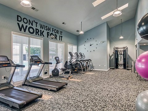 Fitness Center at Compass at City Center, Newport News, Virginia