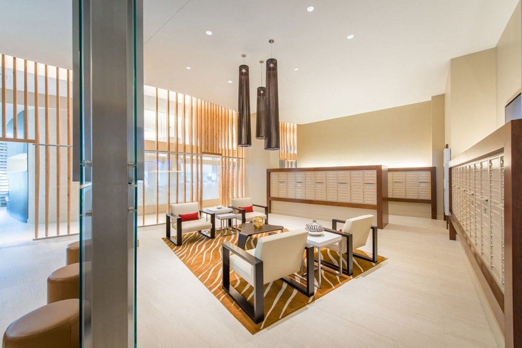 a restaurant or other place to eat at embassy suites by hilton brea north orange county at The Acadia at Metropolitan Park, Arlington, VA