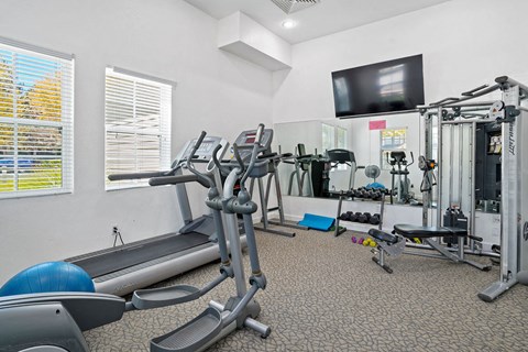 Fitness Center at Bluffs Apartments, Bluffdale, 84065