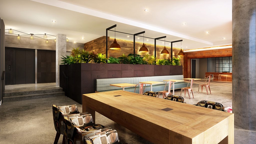 Lobby at Hawkins Press, Charlotte