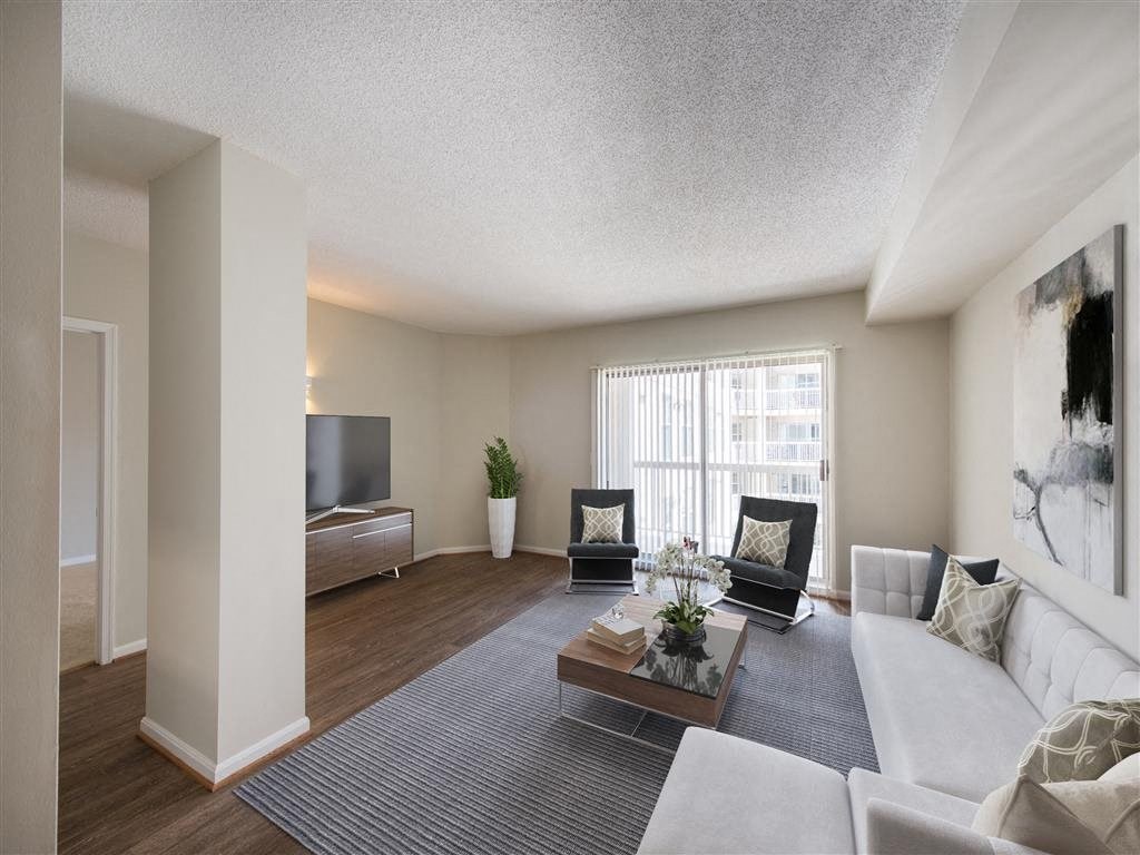 Spacious Living Room at The Redwood, Maryland, 21201