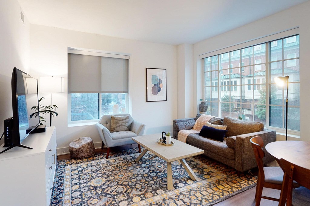 Living Room With Kitchen at Madison House, Washington, Washington