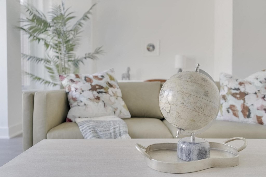 Living Area Interior at Madison House, Washington, 20036