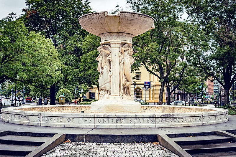 Fountain at Madison House, Washington, DC, 20036