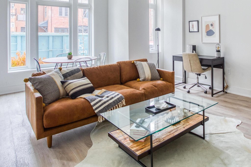 Spacious Living Room at Madison House, Washington, Washington