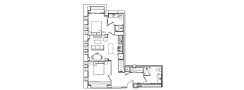 Unit 104 at Madison House, Washington, 20036