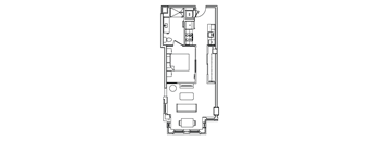 A6A Floor Plan at Madison House, Washington, DC