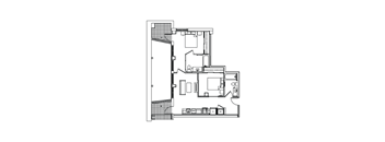 B2B Floor Plan at Madison House, Washington