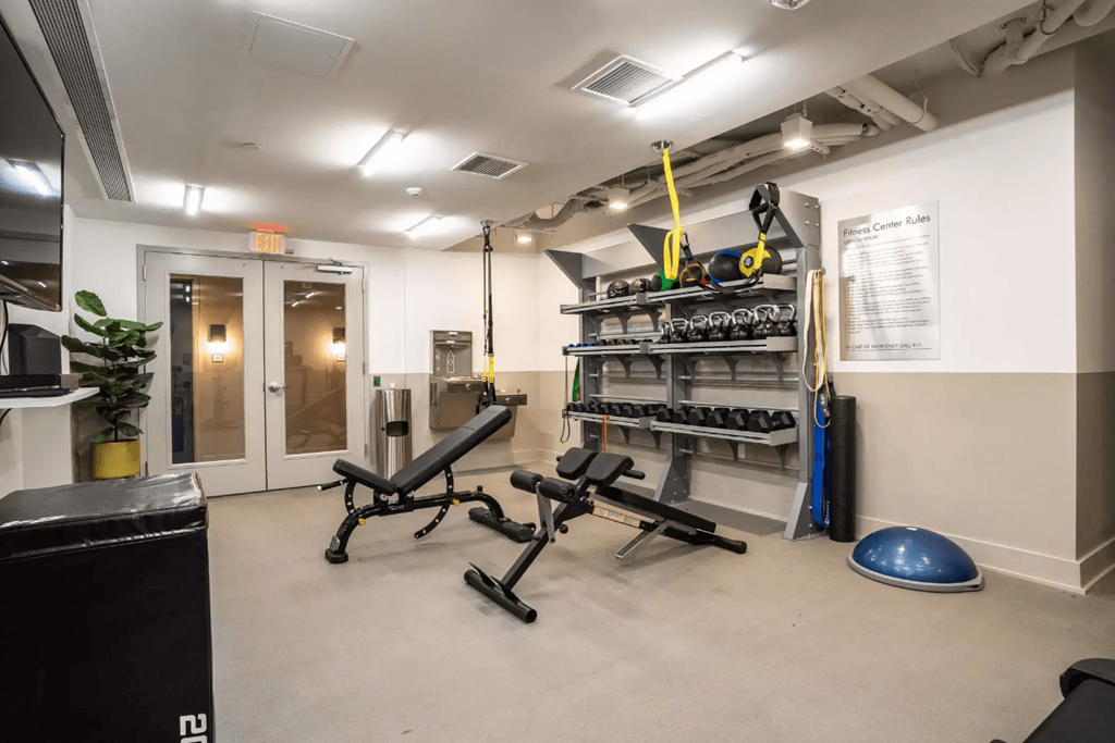 State-Of-The-Art Gym And Spin Studio at Madison House, Washington, 20036