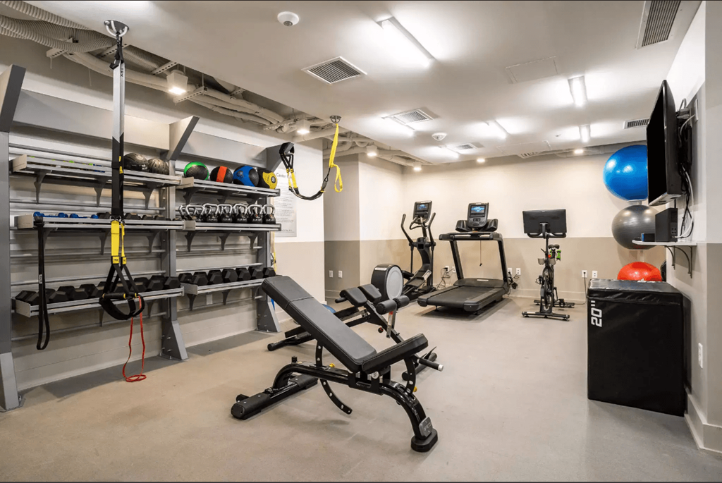 Modern Fitness Center at Madison House, Washington, DC, 20036