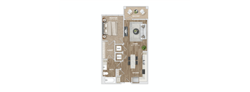 A23 Floor Plan at Preston Ridge, Cary, NC, 27513
