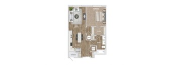 A51 Floor Plan at Preston Ridge, North Carolina