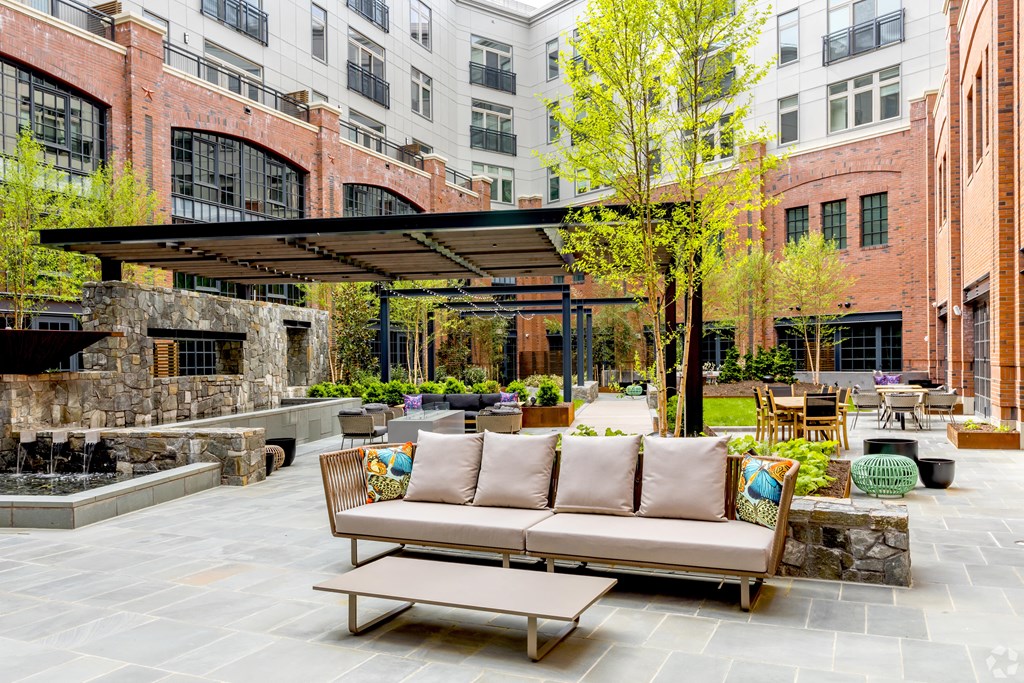 Outdoor Lounge Area at Park Kennedy, Washington, Washington