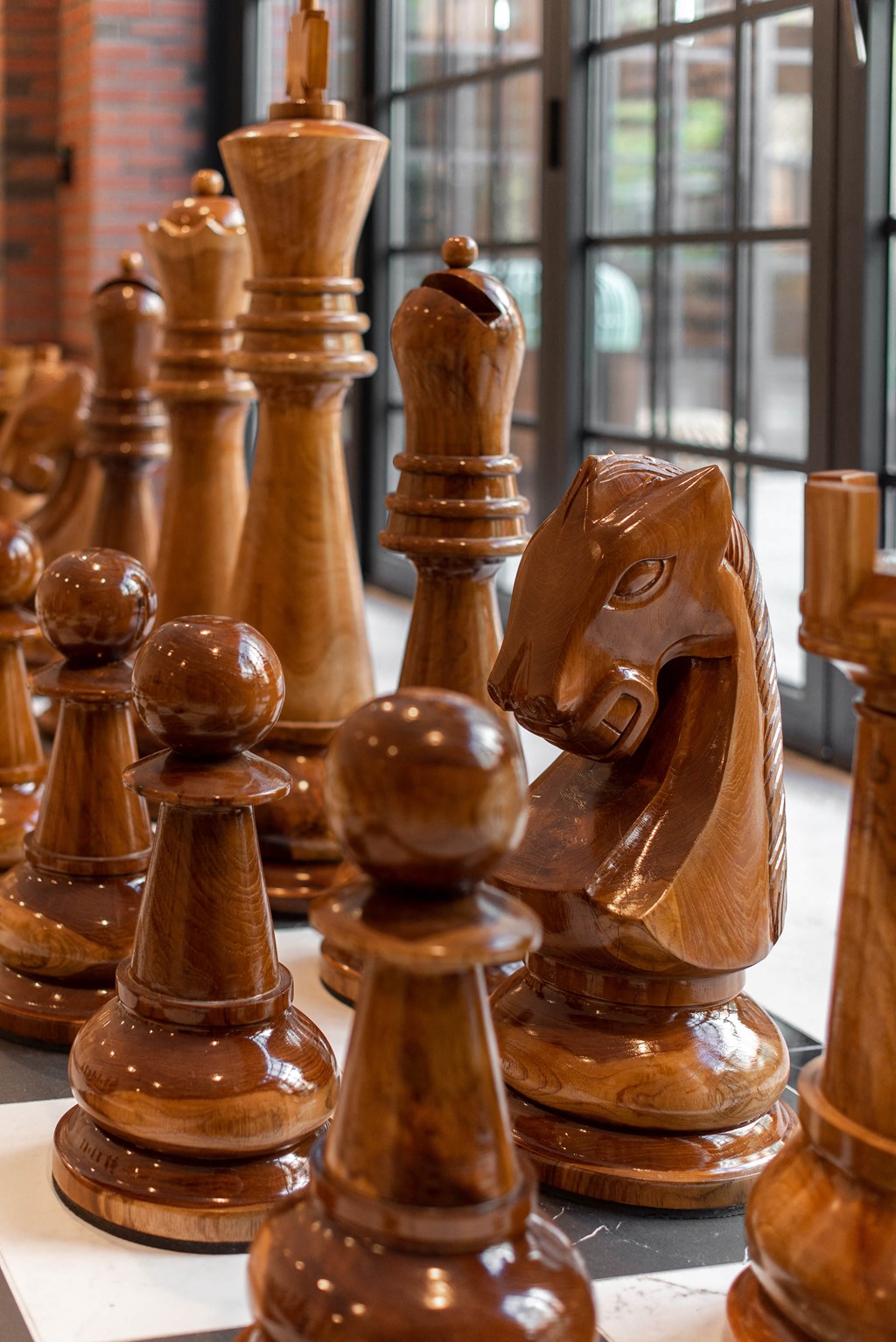 Chess Board at Park Kennedy, Washington