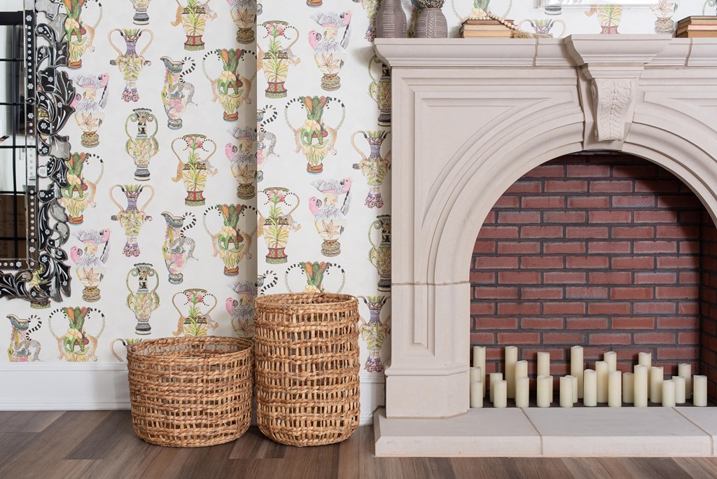 Fireplace at Park Kennedy, Washington, Washington