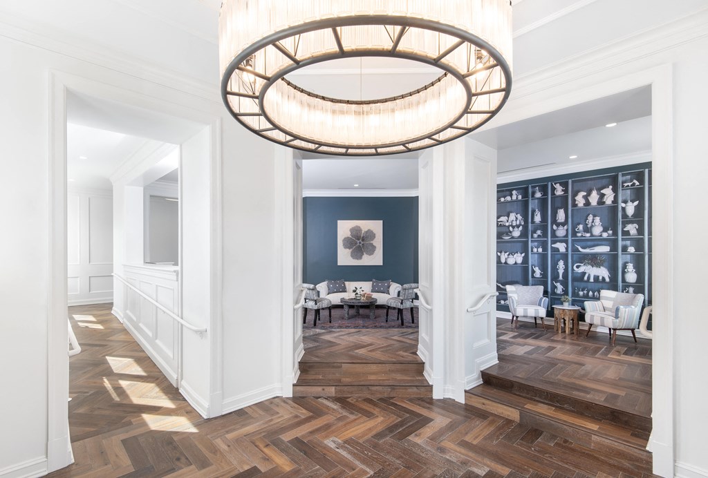 Posh Artistic Lounge Area at Park Kennedy, Washington