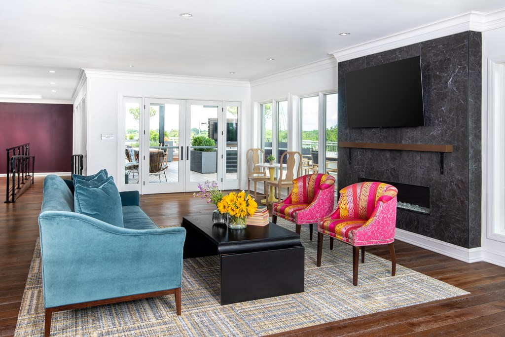 Clubroom With TV at Park Kennedy, Washington, Washington