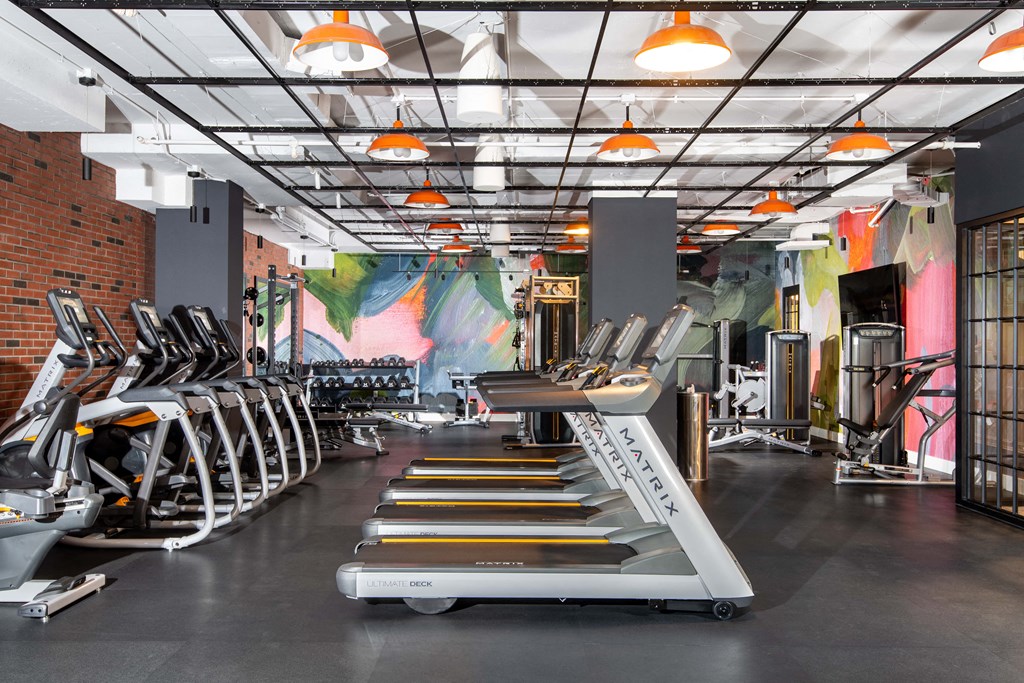 Modern Fitness Center at Park Kennedy, Washington, 20003