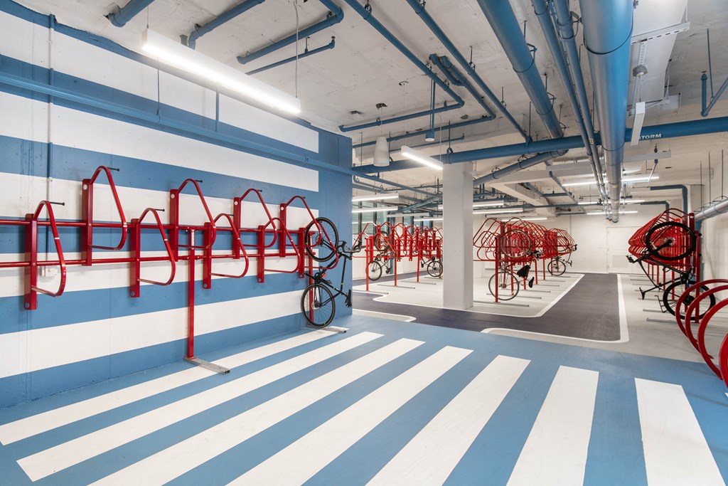 Bike Storage Center at Park Kennedy, Washington, 20003