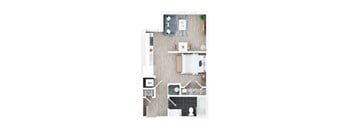 1 BED 1 BATH K at Jayde Parkside Apartments, Washington, DC, 20019