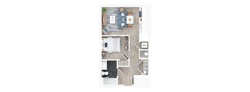 1 BED 1 BATH L at Jayde Parkside Apartments, Washington, DC