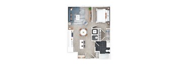 2 bed 2 bath F at Jayde Parkside Apartments, Washington DC, 20019