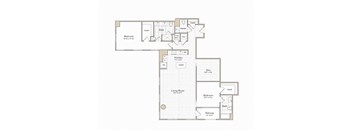 a floor plan of a house at The Boro, Tysons