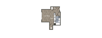 S3A Floor Plan at Park Kennedy, Washington, 20003