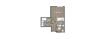 S5A Floor Plan at Park Kennedy, Washington, DC