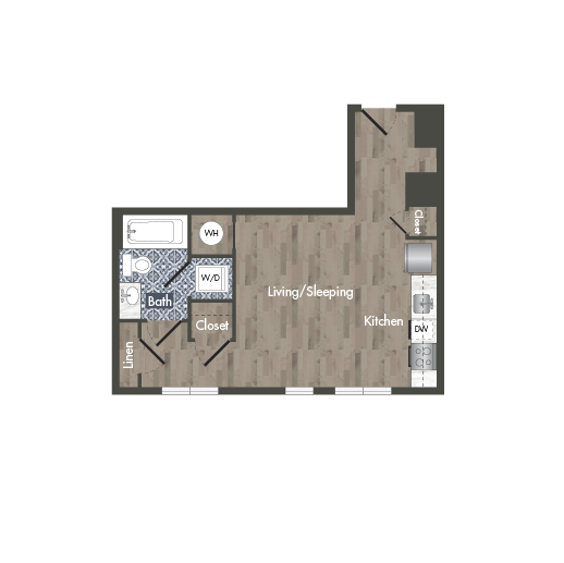 S7A Floor Plan at Park Kennedy, Washington