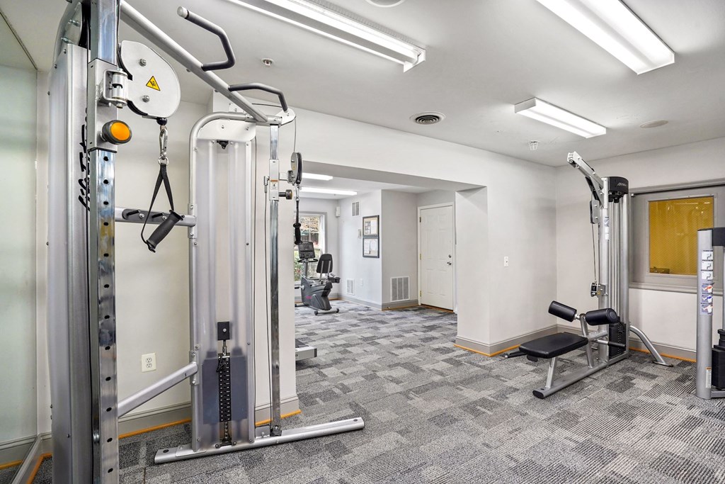 Fitness Center With Updated Equipment at The Fields at Merrifield, Falls Church, VA