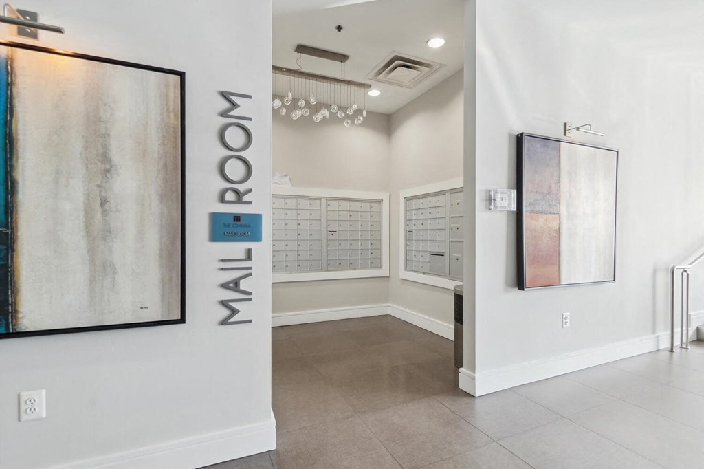 Mail Room at The Gramax, Silver Spring