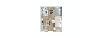 the simone floor plan at Delamarre at Celebration, Florida