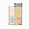 West- A6 One Bed Floor Plan at Union Heights, Washington, 20002 West- A6 One Bed Floor Plan at Union Heights, Washington, 20002