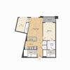 West- AD4 One Bed Floor Plan at Union Heights, Washington West- AD4 One Bed Floor Plan at Union Heights, Washington
