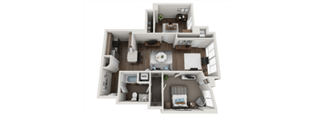 Lexington Floor Plan at Lincoln Old Town, Alexandria