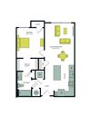 A5A Floor Plan A5A Floor Plan at Vesta Parkside, Washington, DC
