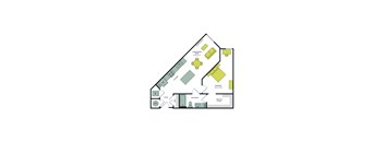 A14A Floor Plan at Vesta Parkside, Washington, Washington