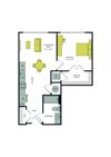 A15A Floor Plan A15A Floor Plan at Vesta Parkside, Washington