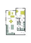 A17A Floor Plan A17A Floor Plan at Vesta Parkside, Washington, 20019
