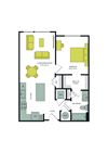 A9A Floor Plan A9A Floor Plan at Vesta Parkside, Washington