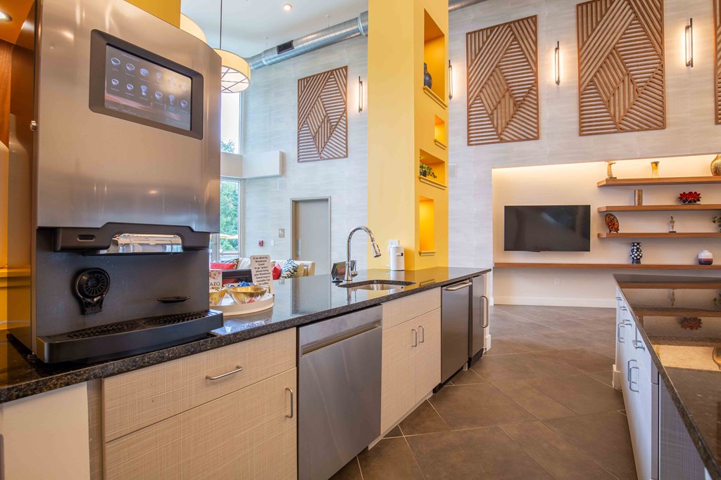 catering kitchen at Woodmore Grand, Bowie, Maryland