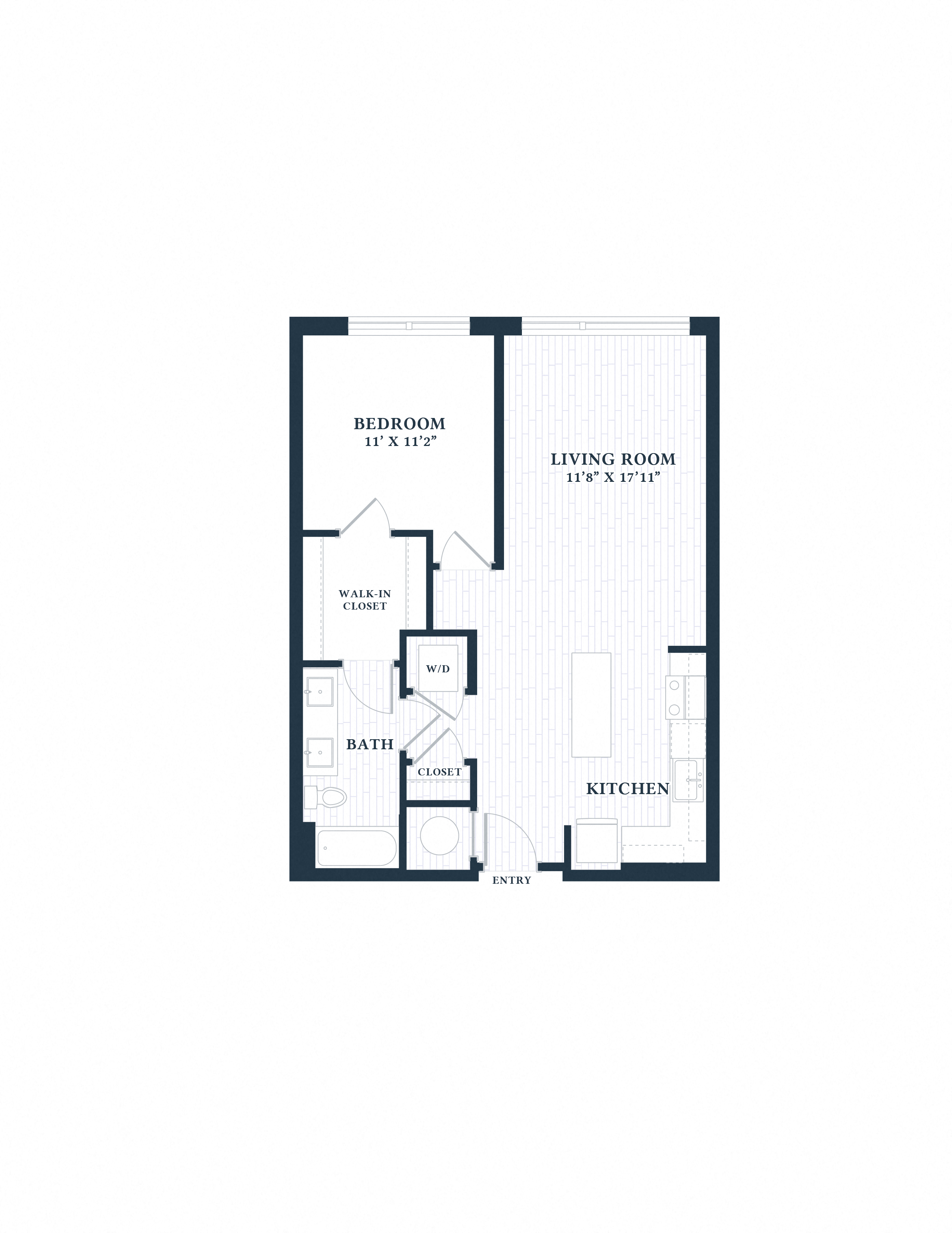 A9A Floor Plan at Brentford at The Mile, Tysons