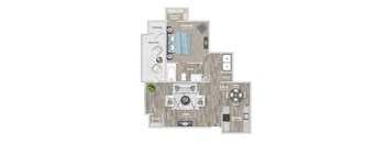 a floor plan of a 3103 sq ft apartment  at St. Andrews Reserve, North Carolina, 28412