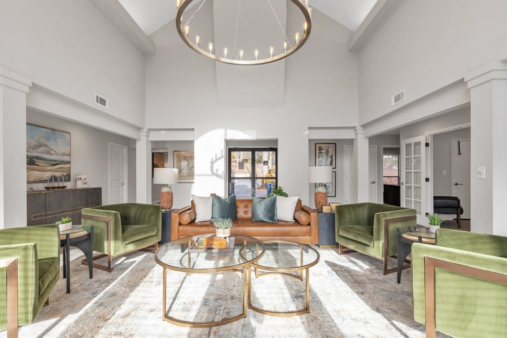 a living room with couches and chairs  at Brampton Moors, North Carolina