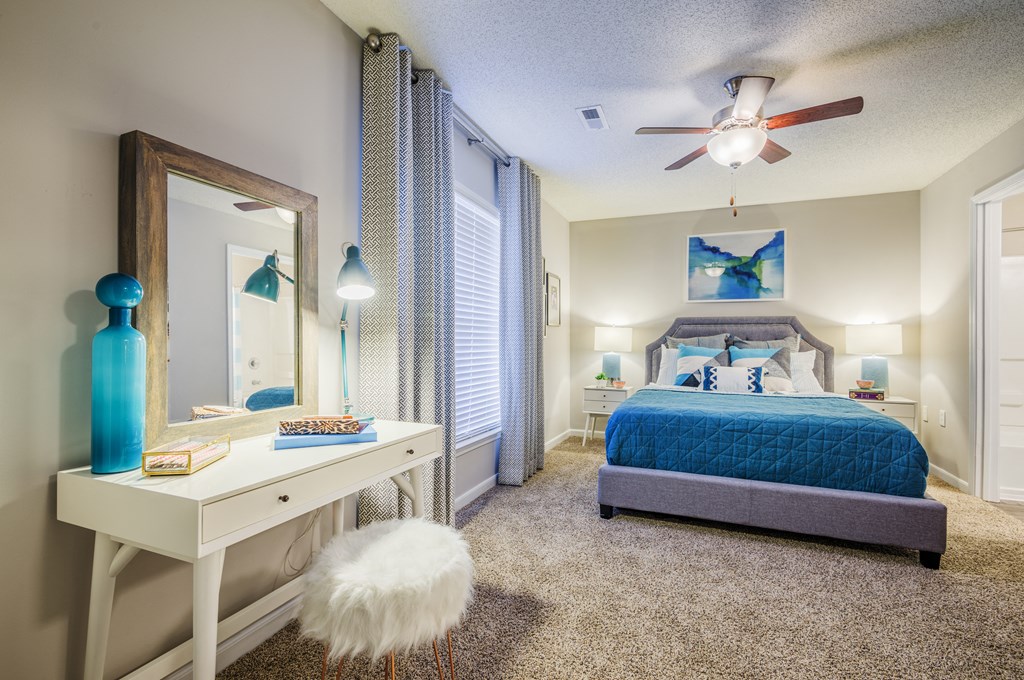 Bedroom With Ceiling Fan at Jamison Park, North Charleston, South Carolina