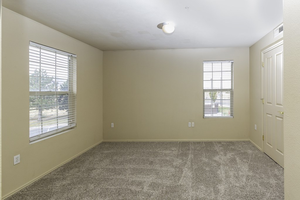Carpeted Living Area at Sunset Ridge, West Jordan, UT 84081